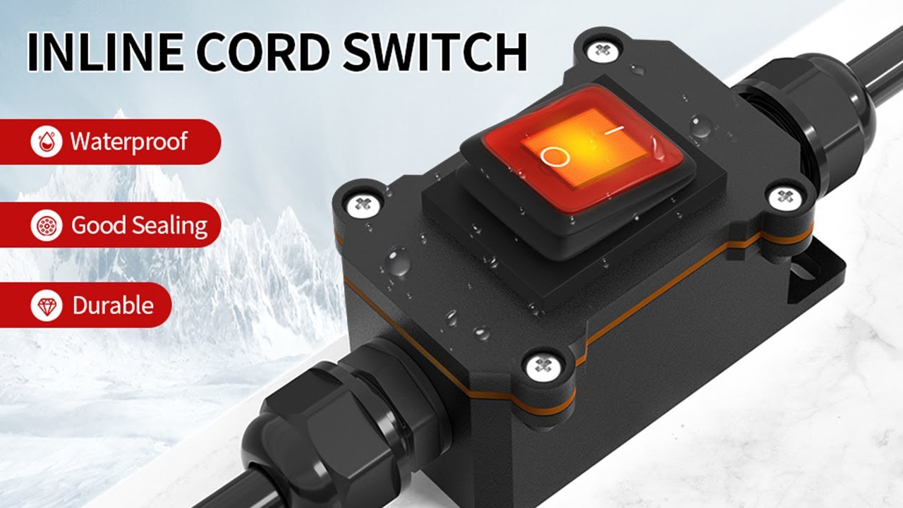 Quick Setup: Waterproof Inline Cord Switch Installation Video - YouTube