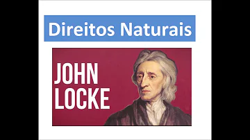 O que são os direitos naturais para Locke?