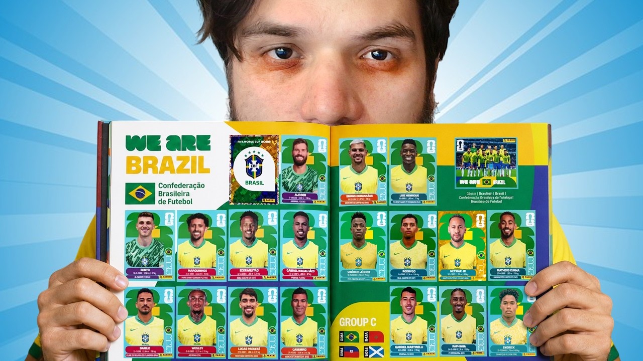 I OPENED 2000 PACKS OF STICKERS AND COMPLETED THE 2026 WORLD CUP