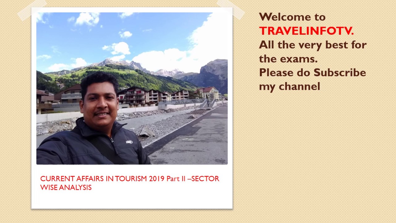 UGC/NTA NET Tourism Management Dec 2019 - Current affairs last minute part 2