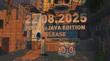 OFFICIALLY RELEASED | Portal: Java Edition (Live w/ Devs)