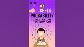 Must-Solve MCQs from Probability for Class 10 Maths | Board Exam Focus #mathlogic #guidedmath