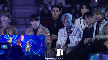 BTS reacting to Little Mix WASABI