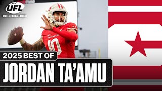 Best of DC Defenders QB Jordan Ta'amu in 2025 | United Football League