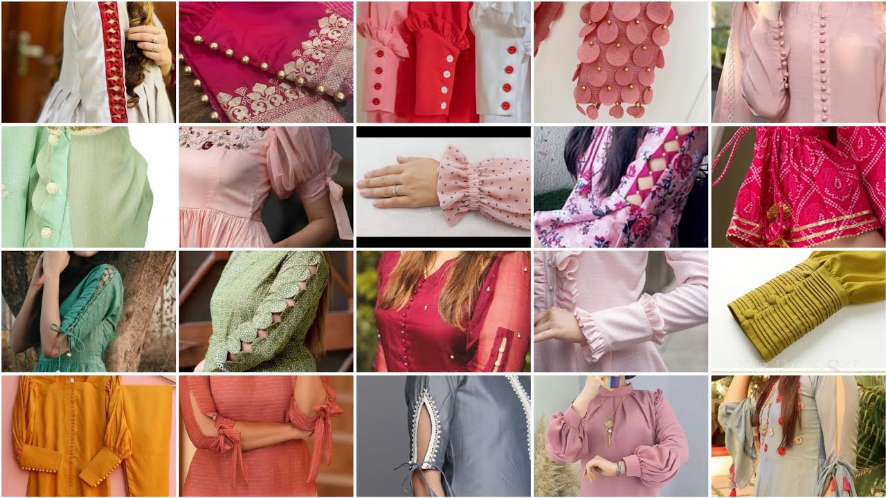 Top 40+kurti sleeves designs 2023/suit sleeves design/suit bazu design