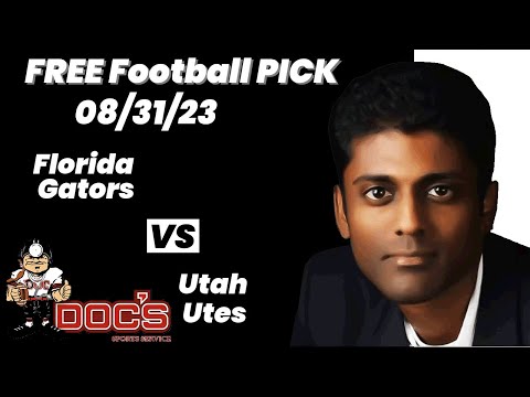Free Football Pick Florida Gators vs Utah Utes Prediction, 8/31/2023 College Football Free Picks