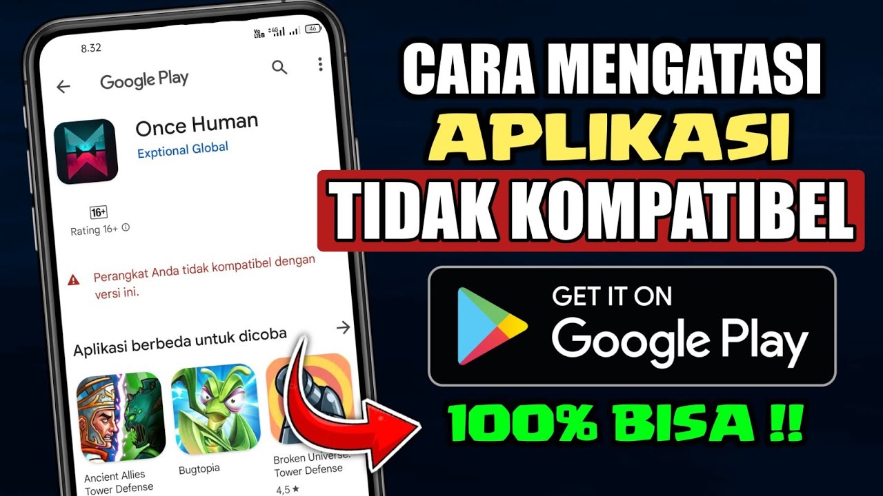 Cara Mengatasi Perangkat Anda Tidak Kompatibel Dengan Versi Ini Saat