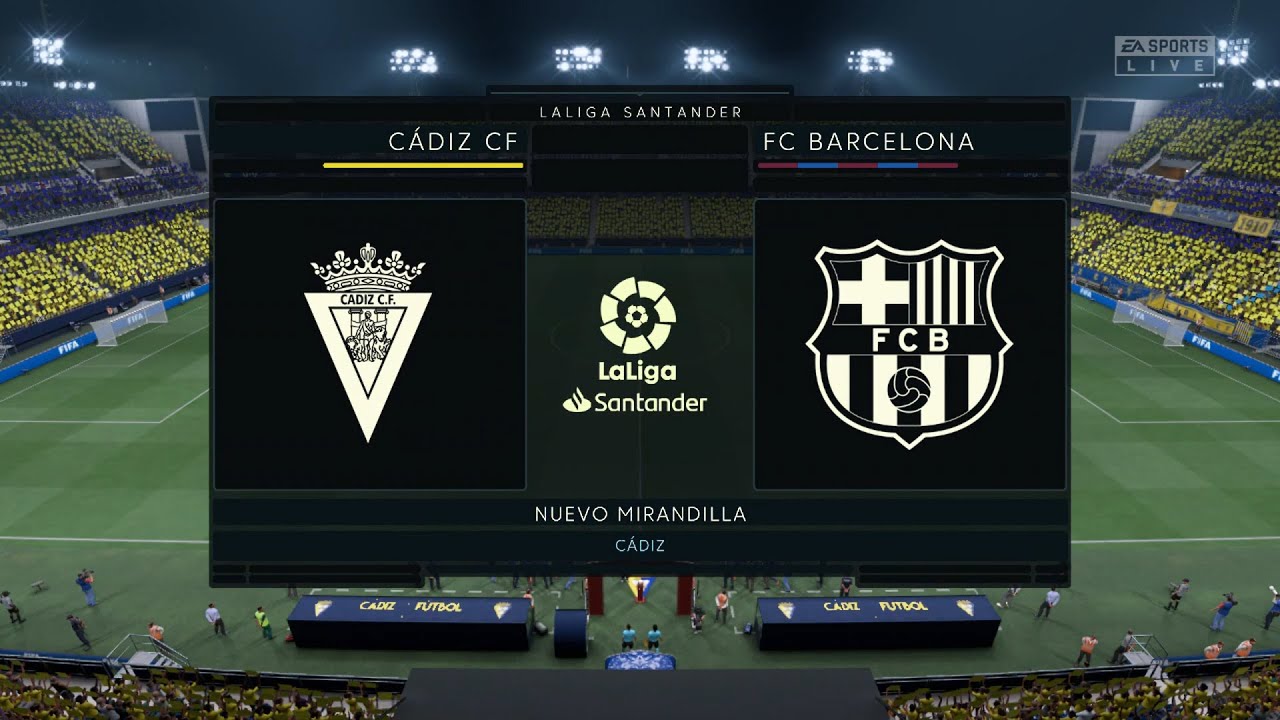 ⚽ Cadiz vs Barcelona ⚽ | La Liga (10/09/2022) | Fifa 22