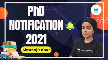 PhD Notification 2021 for All Students | by Simranjit Kaur