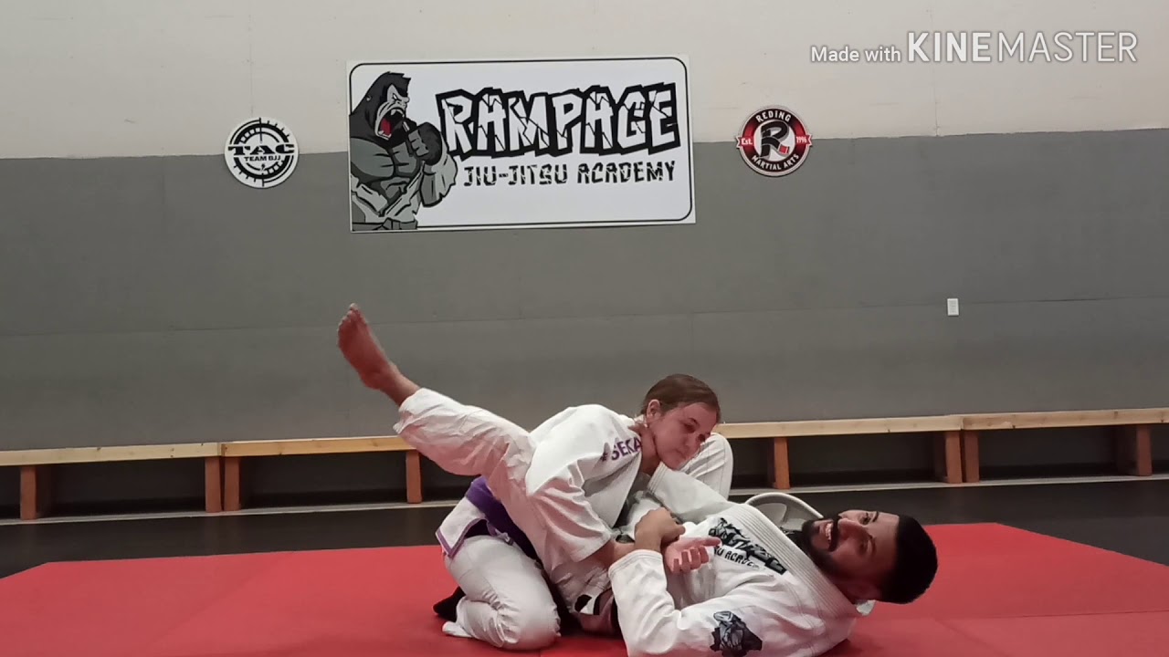 Armbar from Full Guard Rampage JiuJitsu Academy YouTube