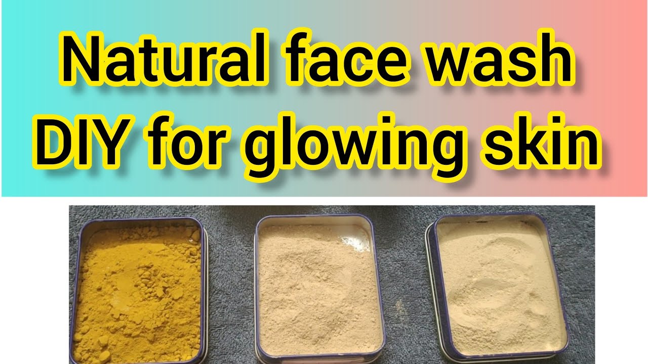 Natural face wash//DIY face wash//face wash for glowing skin subscribe