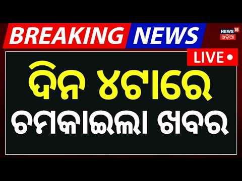 BRICS Summit: ଦିନ 4ଟାର ଖବର | Odisha Rain Alert | Orangutan In Odisha | Xi Jinping Reached At Delhi