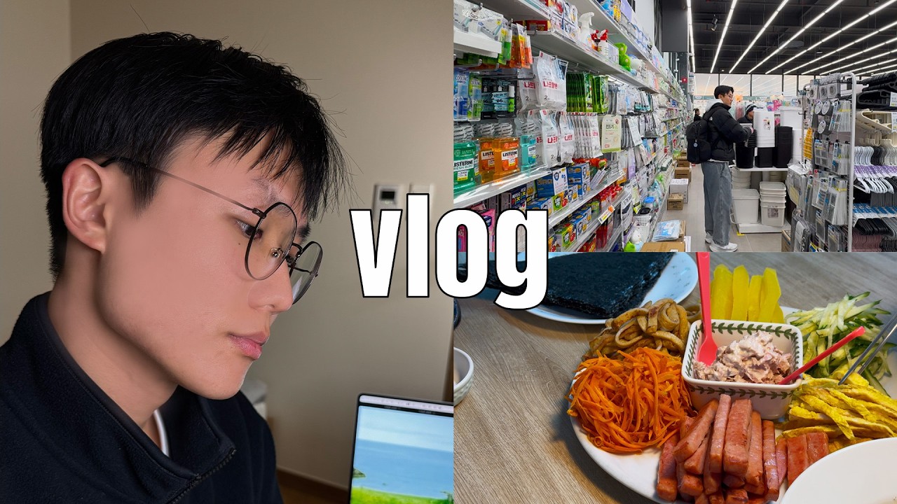 vida na coreia vlog | dias produtivos, pão de queijo, cozinhando, Q&A (pq não moraria na coreia)