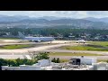 B-747 TAXI & takeoff San Juan SJU Puerto Rico