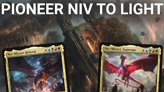 NIV-ING LARGE! Pioneer 5-Color Niv to Light Yorion. Bring to Light Control toolbox w Niv Mizzet. MTG