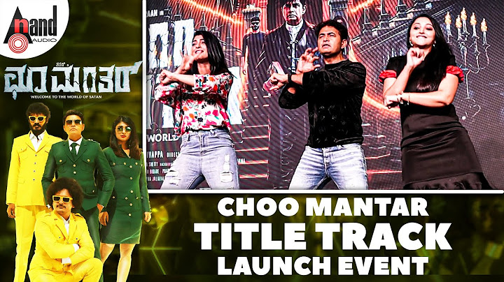 Choo Mantar Title Track Launch Event | Sharan | Aditi 💃🕺