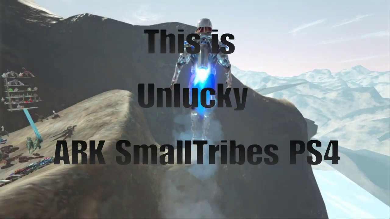 The Biggest Mesh Base On ARK Small Tribes PS4 | Unlucky Basetour - YouTube