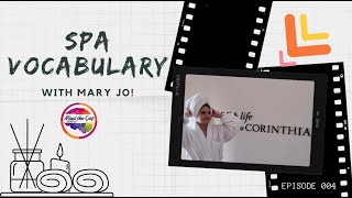 Spa Vocabulary in English | Vocabulario de Spa en Inglés EP.4