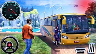 Offroad Uphill and City Bus Driving 3D - Modern Coach Bus Simulator - Android Gameplay screenshot 3