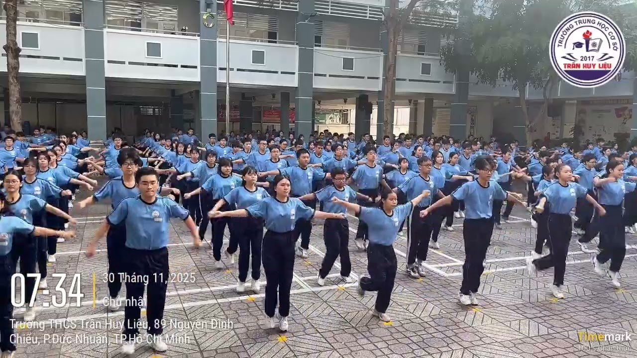 Tham gia đồng diễn Võ nhạc Vovinam xác lập kỷ lục Việt Nam/ Thế giới