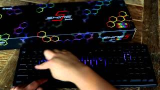 Computex 2015: Ducky Shine 5 Preset RGB Color Mixing Backlight Modes