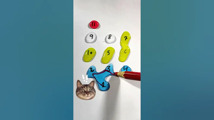 Hãy nối số thứ tự từ 0 đến 11 #maths #games #writing #art #line #drawing