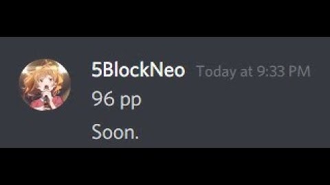 First 100 PP Osu! Mania play.