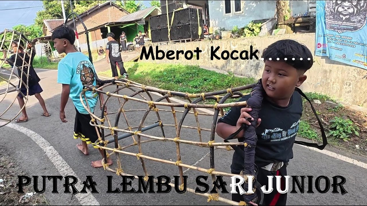 OTW Mberot bareng Bantengan Putra Lembu Sari Junior full kalapan