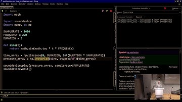 Ram Rachum: Live-coding a music synthesizer