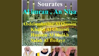 Sourate An Nisa, Pt. 2 (Tarawih Madinah 1433/2012) - Khalid Al Ghamdi, Salah Al Budayr, Abdelmohssine Al Qassim, Hussain Al Sheikh