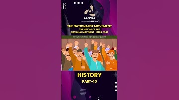 The Nationalist Movement (1870s–1947) | Part-10 | History | AASOKA #Shorts