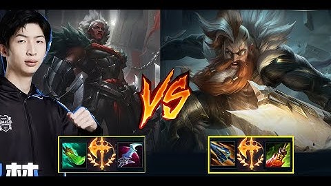 (Vietsub) Xiao Chao Meng Cầm Ambessa Đối Đầu Best Olaf Đi Top