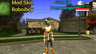 Tutorial Pemasangan Skin Boboiboy   Skin Boboiboy Gempa || Gta Sa Android