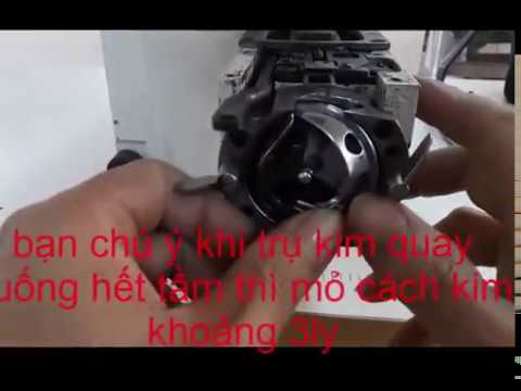 Video cách chuyển đổi máy đính cúc thành máy chặn bọ - youtube