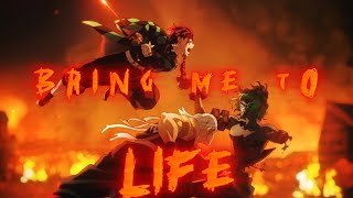 Tengen Vs Gyutaro  Bring Me To Life amv