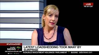 Load Shedding | Analysis of Eskom's unexpected power cuts: Chris Yelland