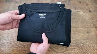 Old Navy Long Sleeve Tees Unboxing/Review