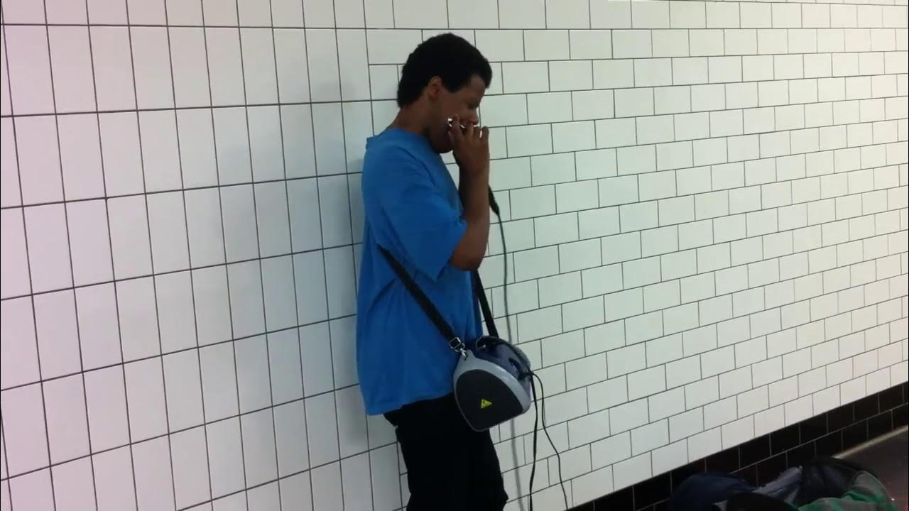 Zelda's Lullaby on Harmonica Amazing Busker in London YouTube