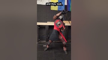 Evolutions of a HEMA Fencer! Pt. 1 #sword #shorts