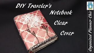 DIY Traveler's Notebook Clear Cover | Dollar Tree DIY