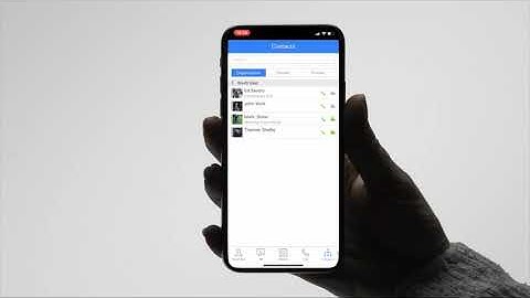 UCE iOS How to access and use the directory