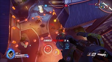 Trolling the enemy defence with Pharah Overwatch CTF