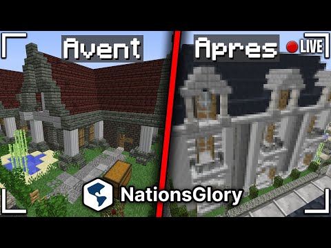 đź”´ LIVE CHILL ( build du projet RM V2 ) Et ouais j'ai fait une faute dans la minia #NationsGlory đź”´