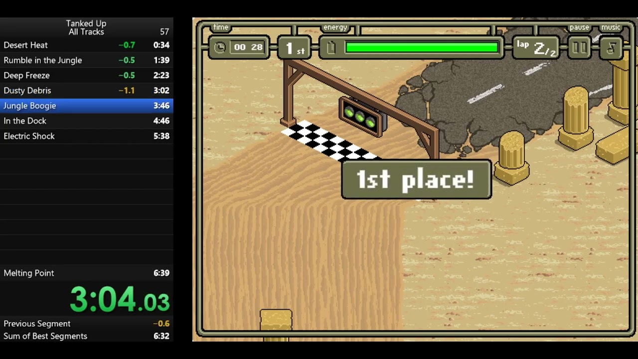 Nitrome - Tanked Up All Tracks Glitchless (6:34)