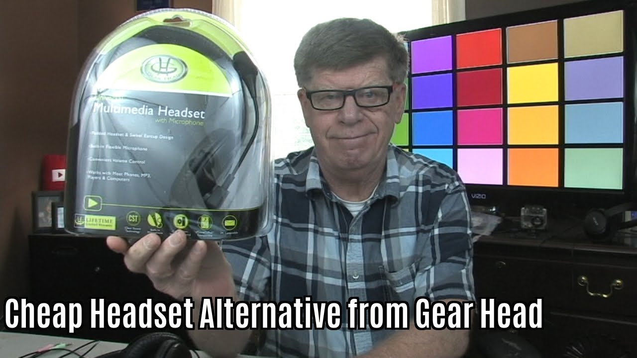 Cheap Alternative Headset from Gear Head YouTube