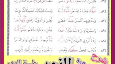 شرح متن طيبة النشر - فرش سورة الزمر #فجاءة_خاطرة/ معاهد القراءات/3 تخصص