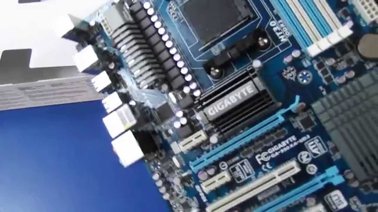Материнская плата Gigabyte GA-990XA-UD3 | unboxing