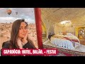 VLOG TURQUIA: Capadócia! Tour pelo hotel nas Pedras + Passeio de Balão | Stephanie Garcia