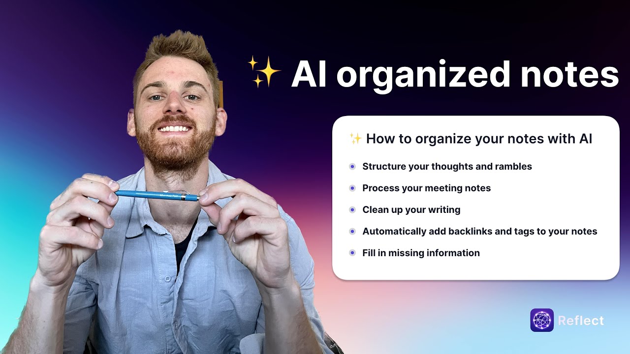 Organize your notes using AI (productivity hack)