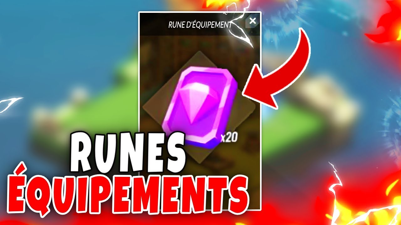 Comment avoir des RUNES d'ÉQUIPEMENTS sur Waven (Technique Rune en